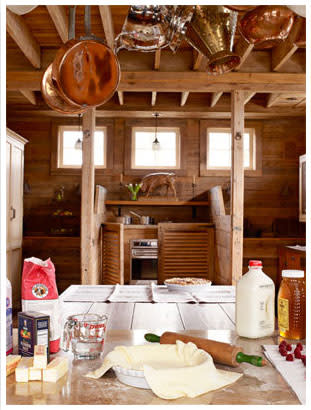 Rustic Accents in the Kitchen