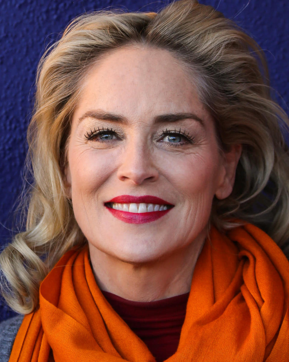 Sharon Stone in The Guardian