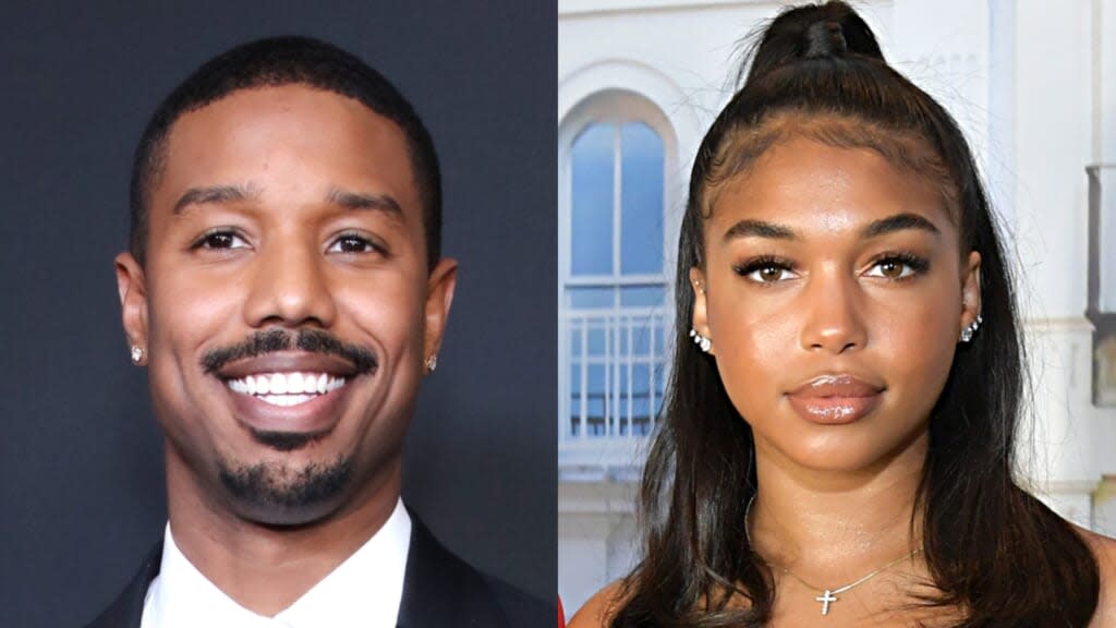 Media reports indicate possible-couple Michael B. Jordan and Lori Harvey were caught on camera traveling to Atlanta together. (Photos by Robin L Marshall/Getty Images for BET and Amy Sussman/Getty Images for Beautycon)