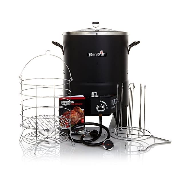 Char-Broil The Big Easy TRU-Infrared Oil-Less Turkey Fryer Bundle with 2 Leg Racks and Kabob Set