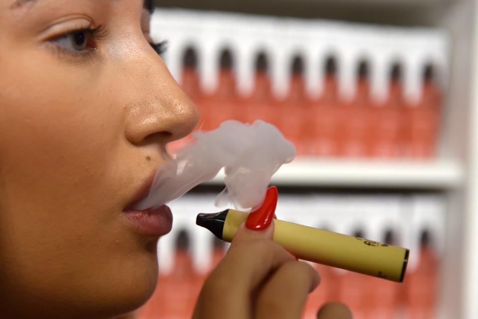 A bill is being proposed to ban disposable vapes  (Getty Images)