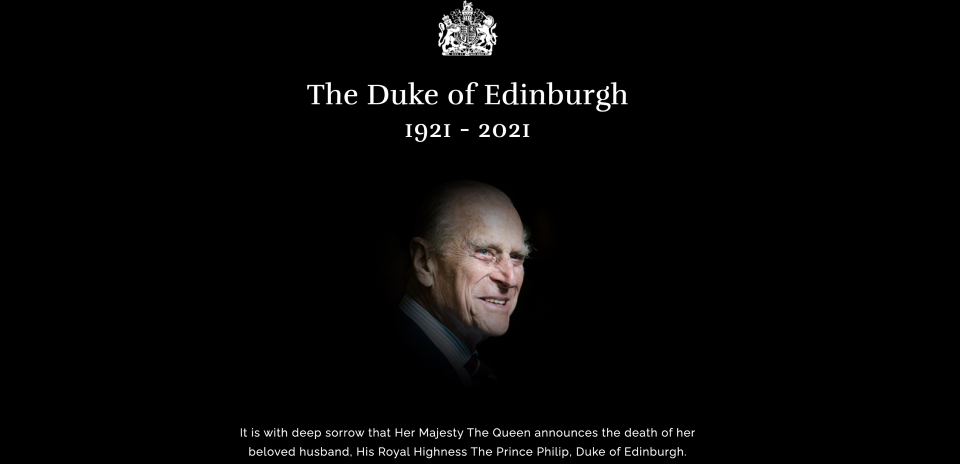 The Royal Family website has been changed to allow updates to be made. (Royal Family)