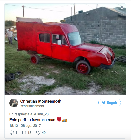 El mismo auto