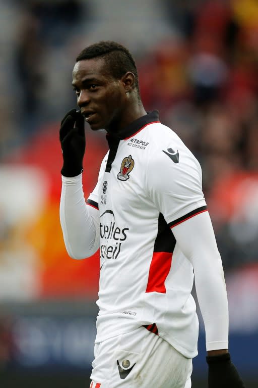 Nice's Mario Balotelli is still out of action with a calf injury and will miss the game against Guingamp on November 29, 2016