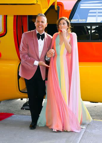 <p>Raymond Hall/GC</p> Drew Barrymore gets surprised with Wienermobile for her birthday