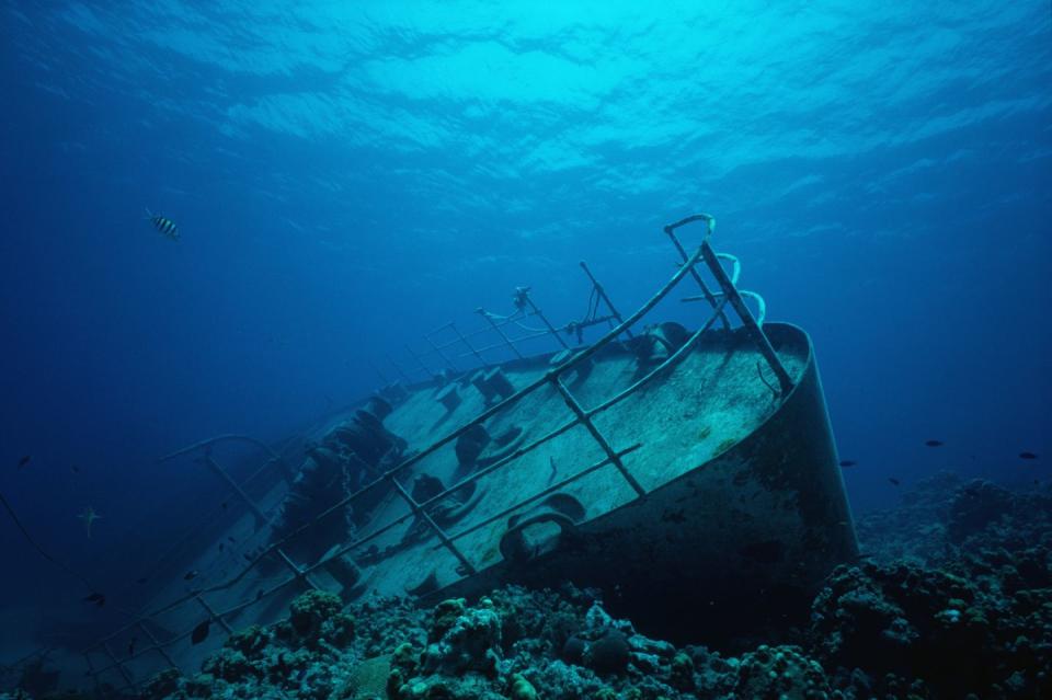 You can find more than 3 million shipwrecks down there.