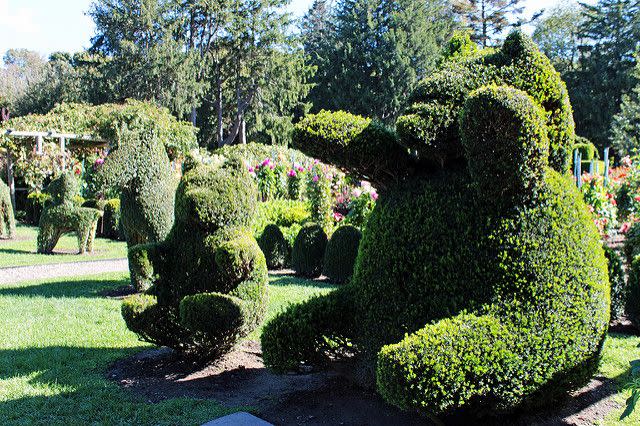 8) Green Animals Topiary Garden