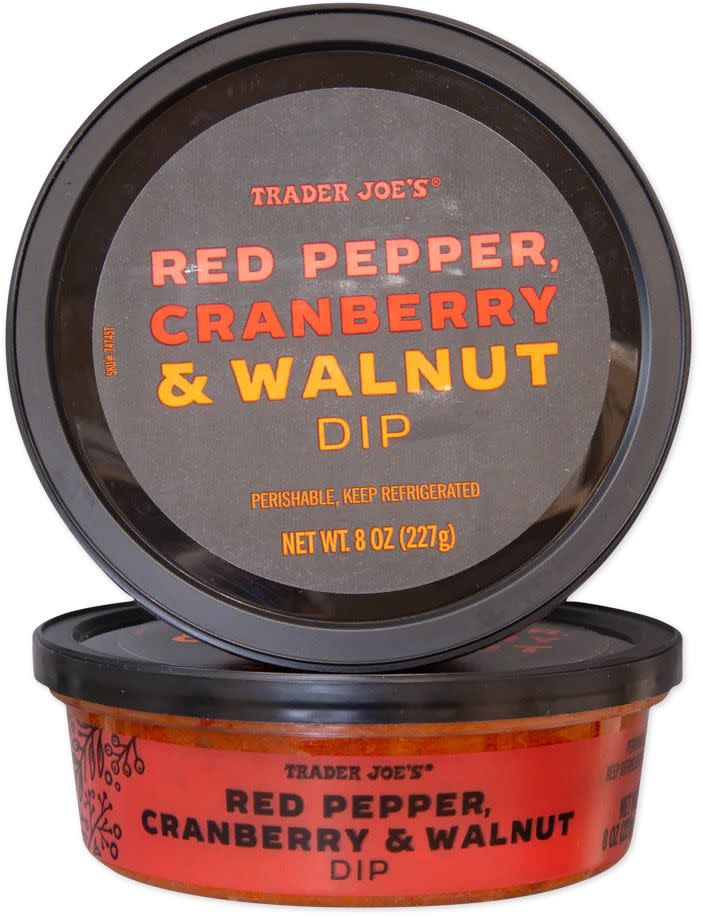 Red Pepper, Cranberry & Walnut Dip from Trader Joe's