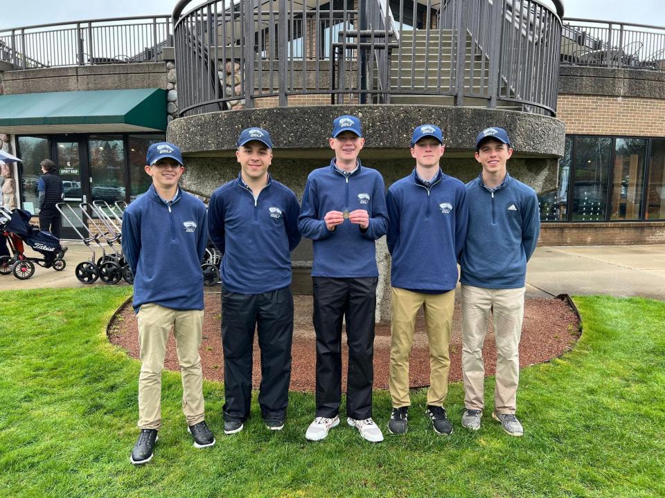 The Colts kept their hold on the conference lead with another jamboree win.  The Academy hosts the John Matthew Krutsch Memorial Invite on Friday, May 12. The event will be held at the Medalist Golf Course in Marshall, Michigan.