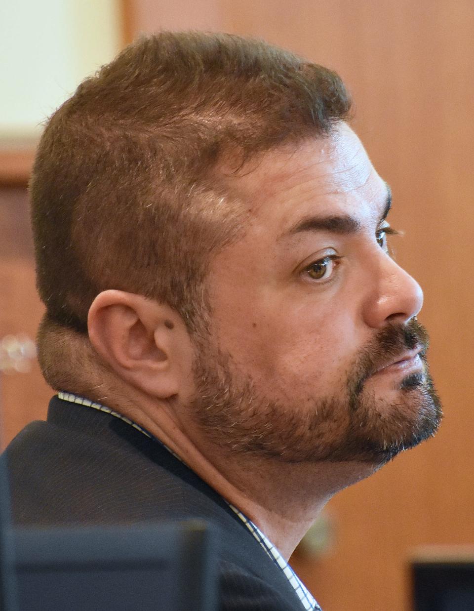 Michael Pessoa in court Wednesday, May 24.