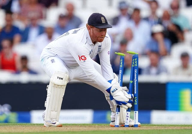 Jonny Bairstow's wicketkeeping came under a lot of scrutiny during the Ashes (Mike Egerton/PA)