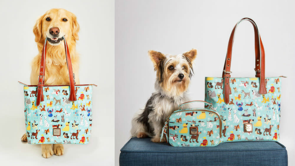 Disney released a collection of handbags featuring all its iconic good dogs