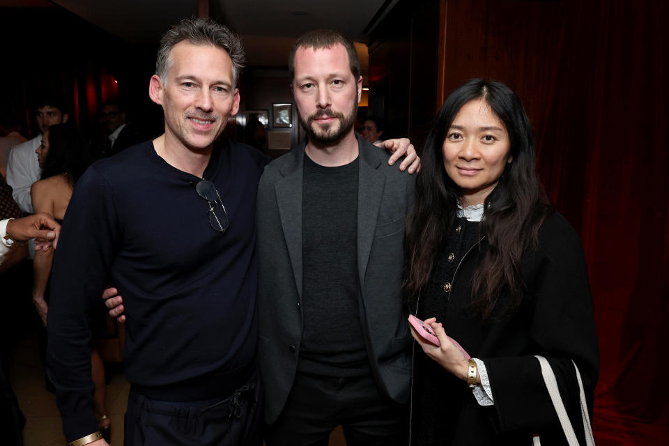 Joel Lubin, Mstyslav Chernov and Chloé Zhao