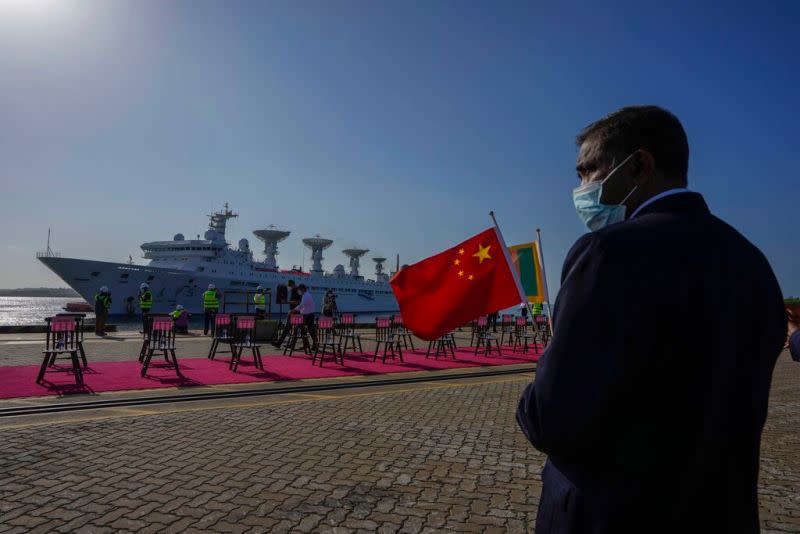 ▲斯里蘭卡的漢班托塔港被認為是中國未來海外基地的首選地點。（圖／美聯社／達志影像）