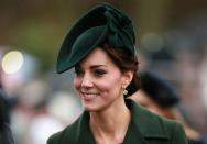 <p>Kate Middleton attending Christmas Day service at Sandringham in 2015. </p>