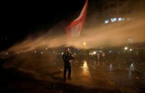 Protest against the newly formed government in Beirut