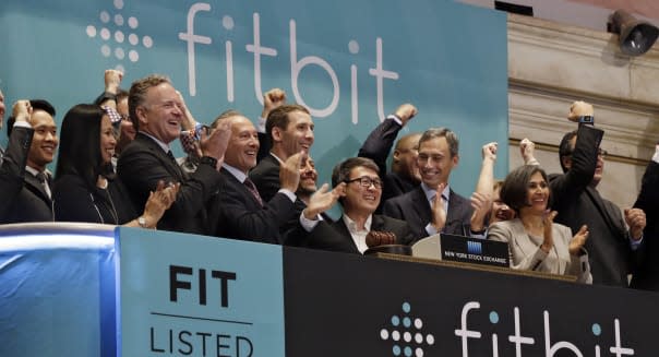 Financial Markets Wall Street Fitbit IPO