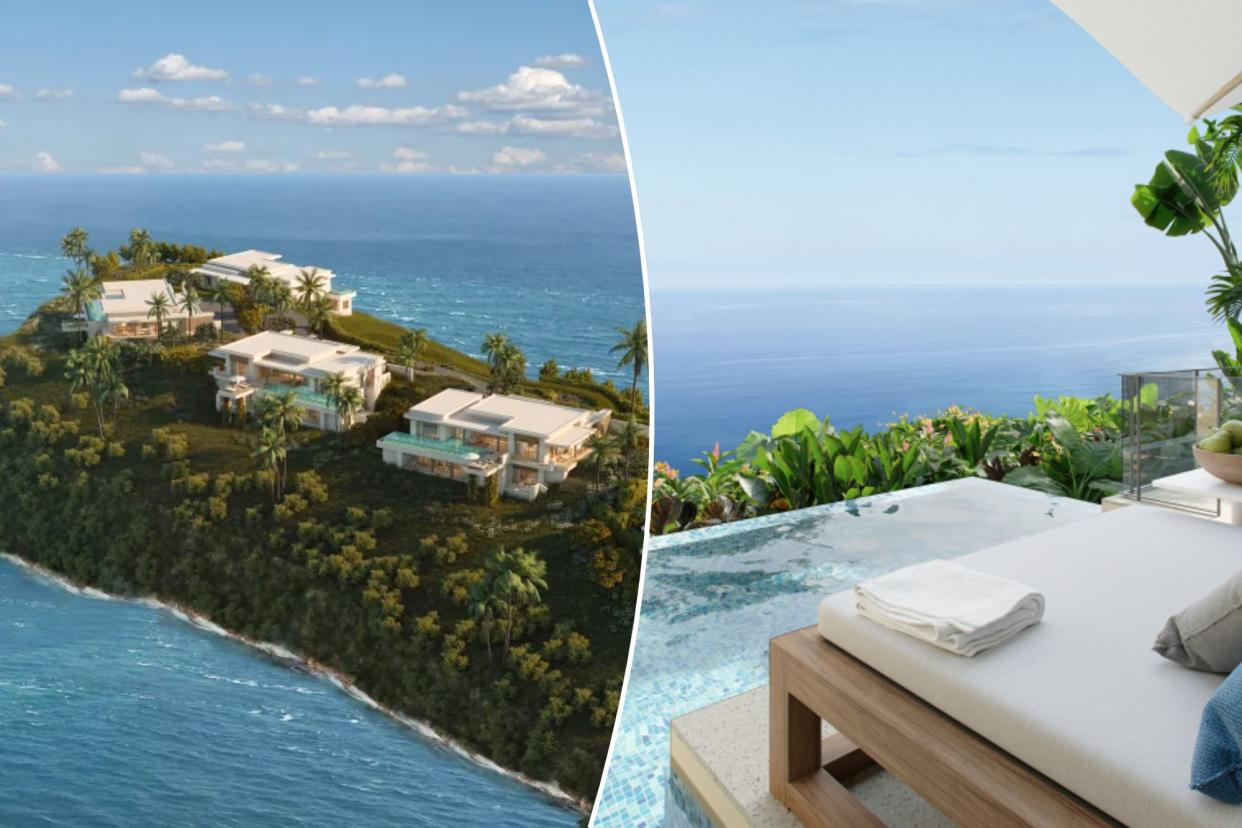 Side by side of the Six Senses Grenada. 