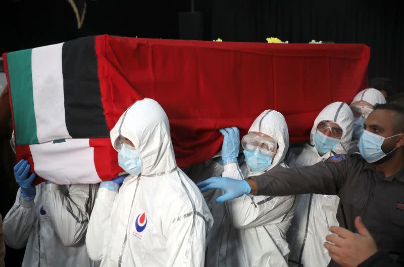 Funeral of former pro-Palestinian militant Anis Naccache, in Beirut suburbs