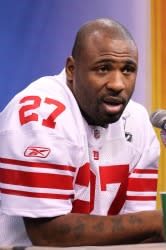 Giants' Brandon Jacobs says it's 'confusing' how few carries he and Ahmad  Bradshaw get 