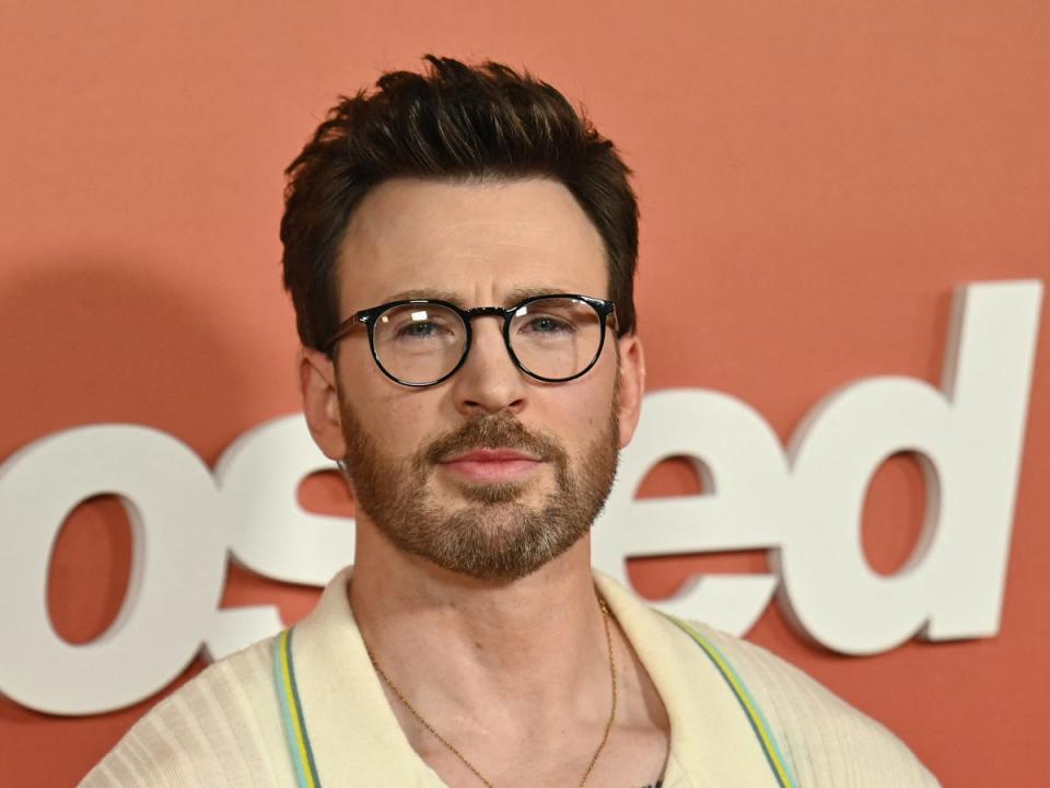 Chris Evans (AFP via Getty Images)