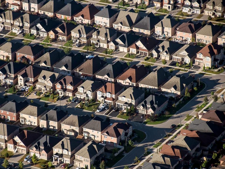 Aerials Views Of Toronto As Housing Prices Fall For Fourth Month