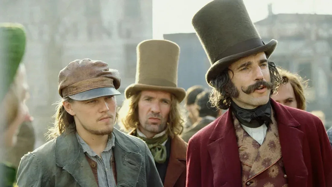 Leonardo DiCaprio and Daniel Day-Lews in "Gangs of New York" (Photo: Miramax)