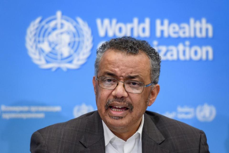 World Health Organisation Director-General Tedros Adhanom Ghebreyesus has issued a stark warning about the threat the coronavirus still poses. Source: Getty