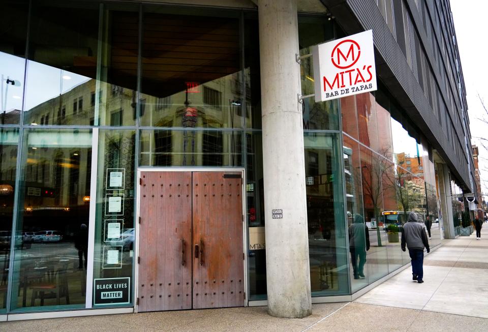 Jose Salazar is the owner of Mita's. Tim McLane is the executive chef. The restaurant features tapas from Spain and Latin America. It’s located at the corner of Fifth and Race streets in downtown Cincinnati. Salazar is a James Beard nominated chef.