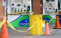 A lack of gasoline at a gas station in Washington