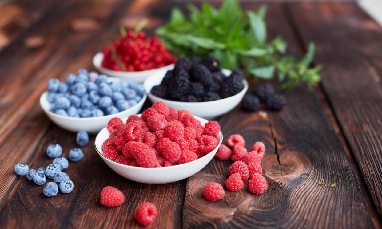 <span>Flavonoids, concentrated in plant-based foods, have a range of other health benefits, including antioxidant, anti-inflammatory and anti-cancer properties.</span><span>Photograph: Connect Images/Alamy</span>