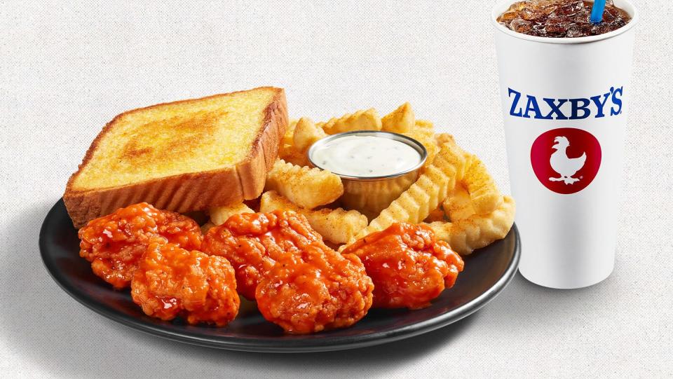 Zaxby’s has BOGO free Boneless Wings Meals for teachers and nurses on May 3, 2022.