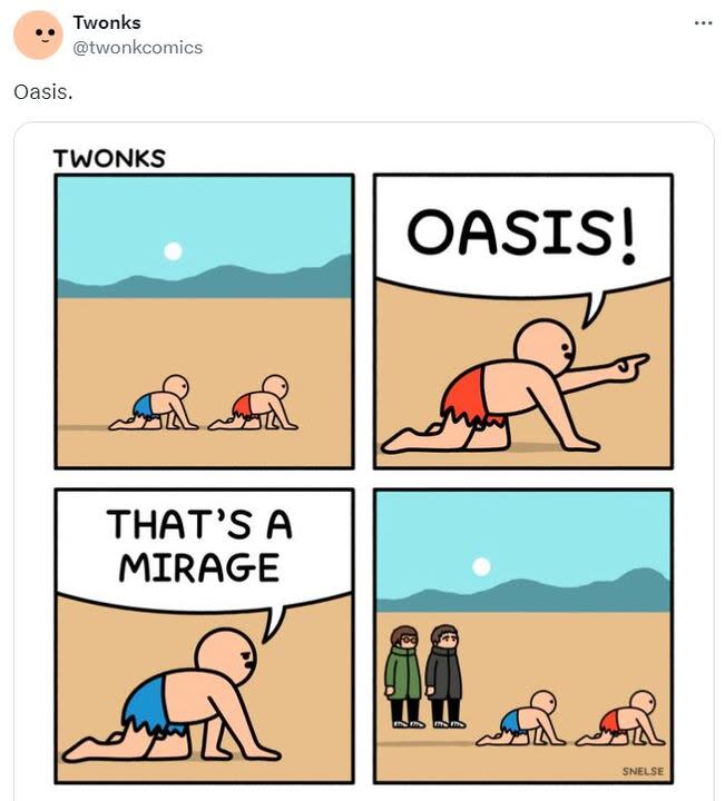 Los mejores memes sobre el retorno de Oasis