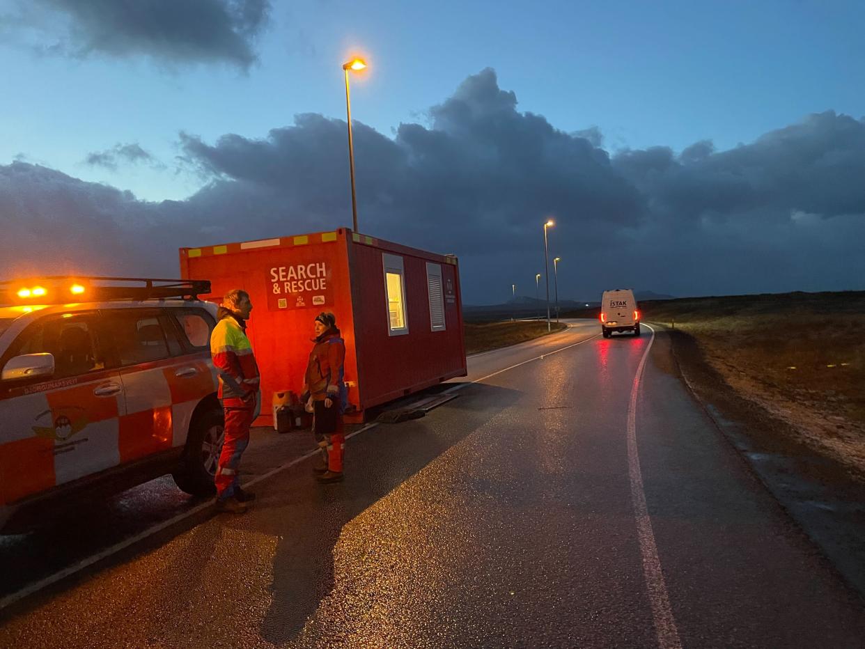 Grindavik was evacuated a fortnight ago (Barney Davis)