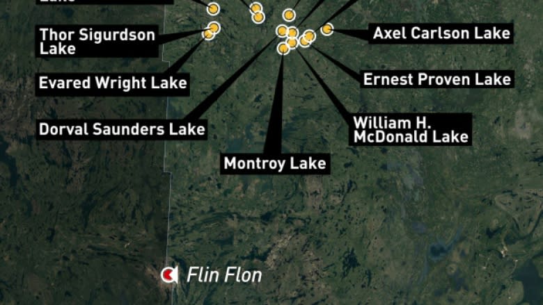 New lake names honour Manitoba soldiers who died in First World War