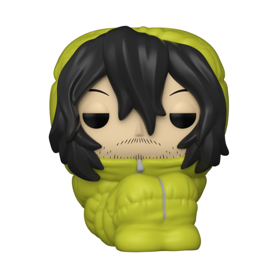 A sleeping Shota Aizawa My Hero Academia Funko figure