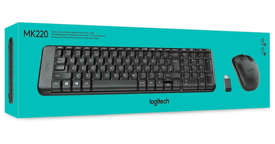 Logitech MK220. Foto: amazon.com.mx