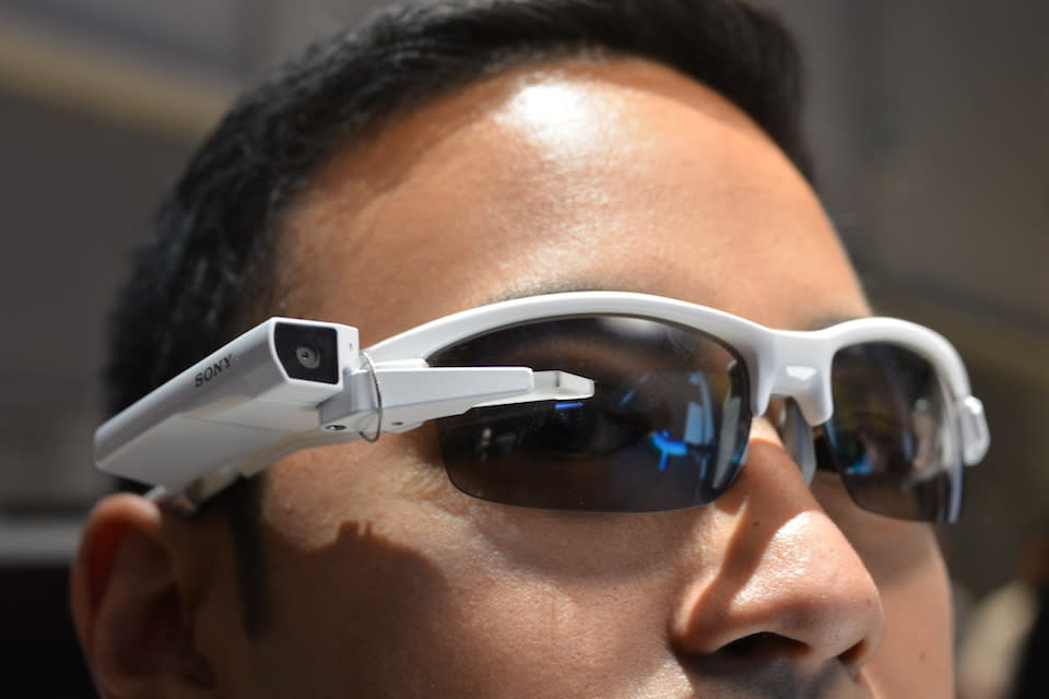 Sony's head-mounted turn spectacles smart glasses | Engadget