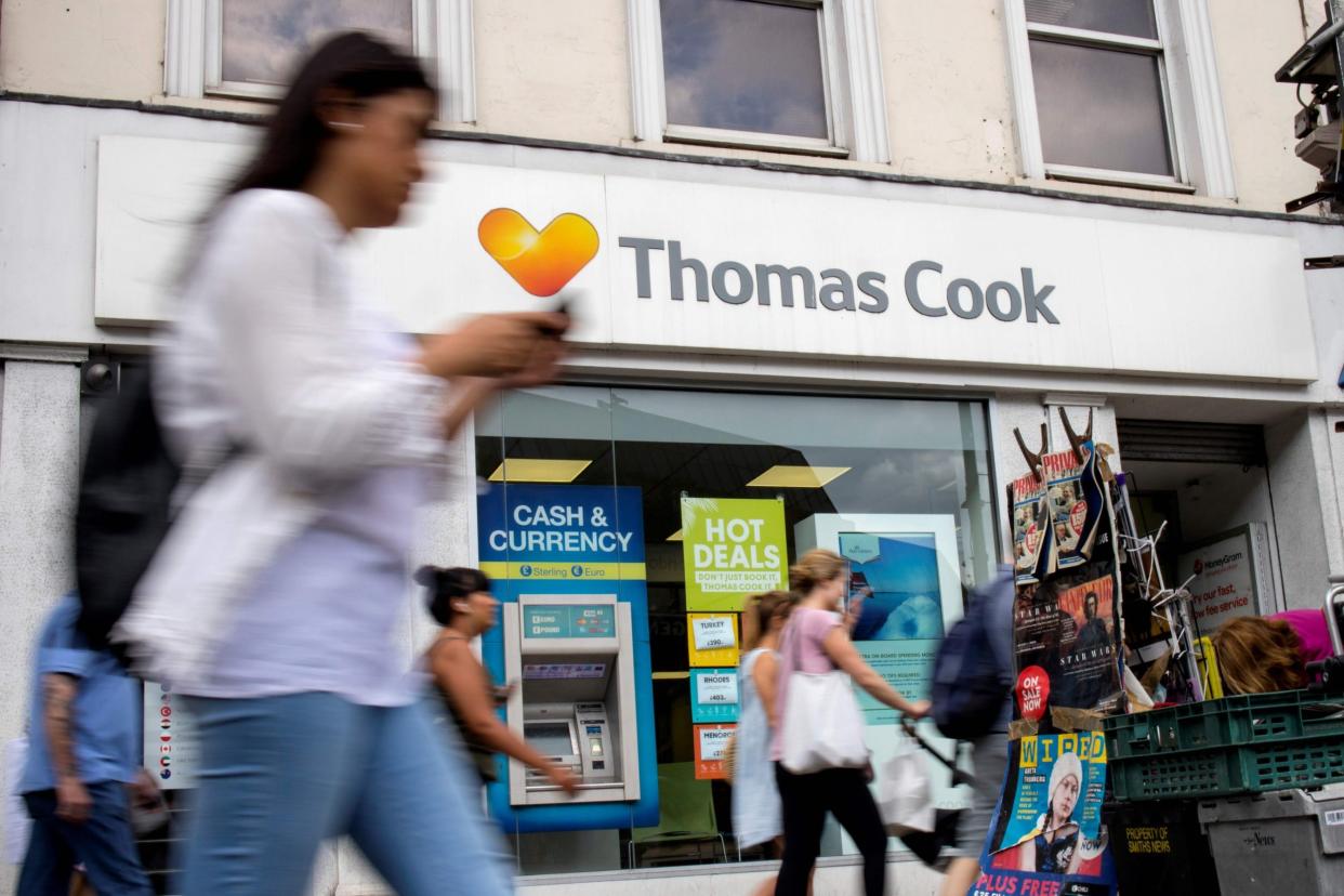 Hays has already recruited more than 1,200 ex-Thomas Cook staff - AFP