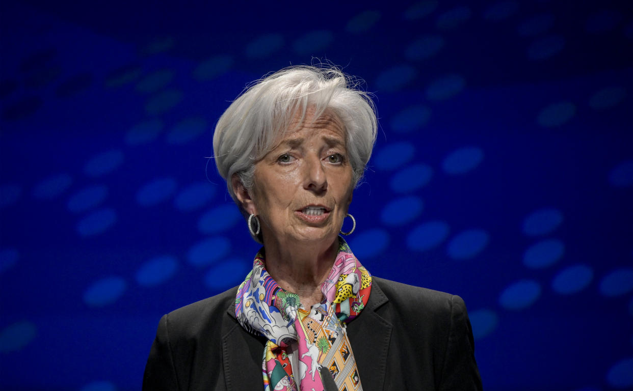 European Central Bank president Christine Lagarde. Photo: Horacio Villalobos/Corbis/Getty Images