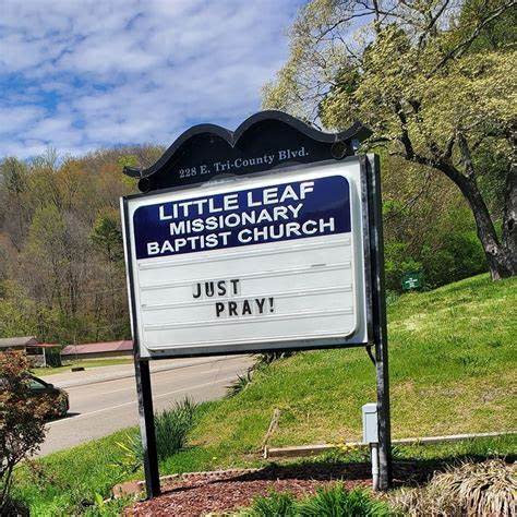 LIttle Leaf Missionary Baptist Church in Oliver Springs.