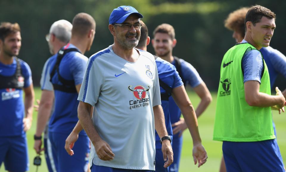 Maurizio Sarri has not had much time to put his ethos across at Chelsea’s training ground.