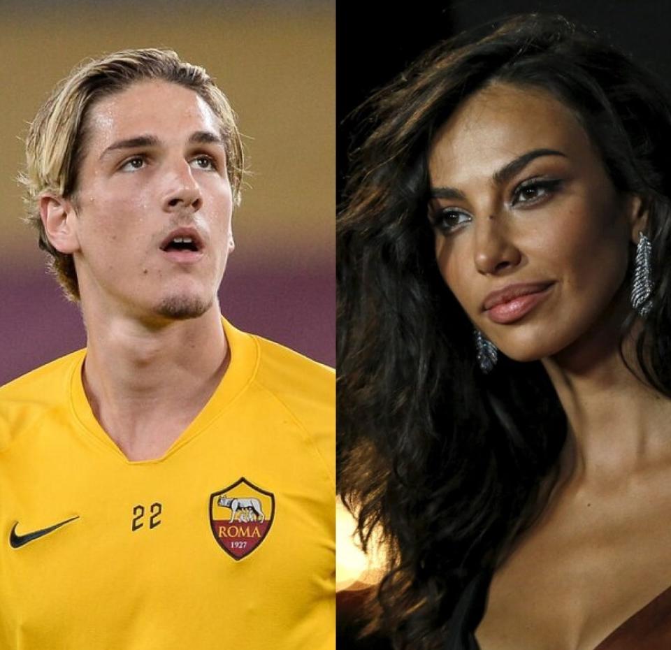 Nicolò Zaniolo e Madalina Ghenea