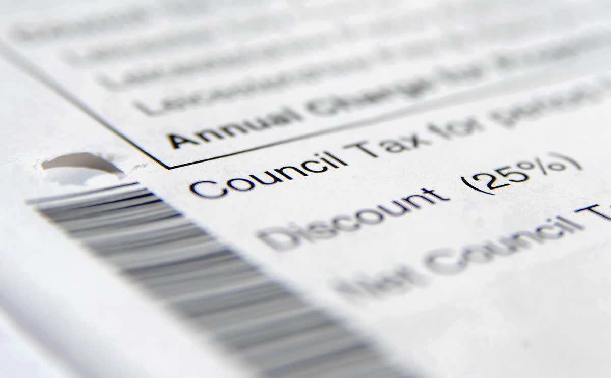 Your council will tell you how much you can expect to pay, and when, in your council tax bill (PA Archive)