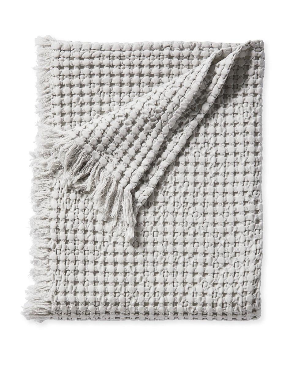 11) Beachcomber Cotton Throw