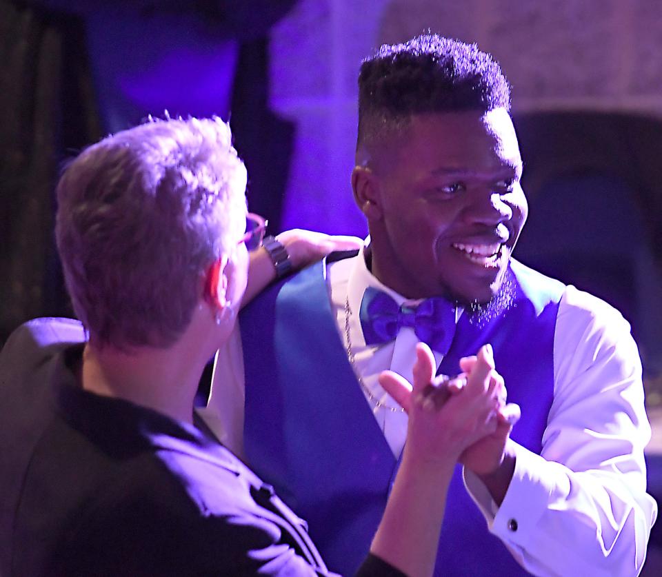 First Baptist Spartanburg joined with the Tim Tebow Foundation to host its annual 'Night to Shine Prom' event for adults with special needs. The event was held at the 'Hangar' in downtown Spartanburg on Feb. 9, 2024.