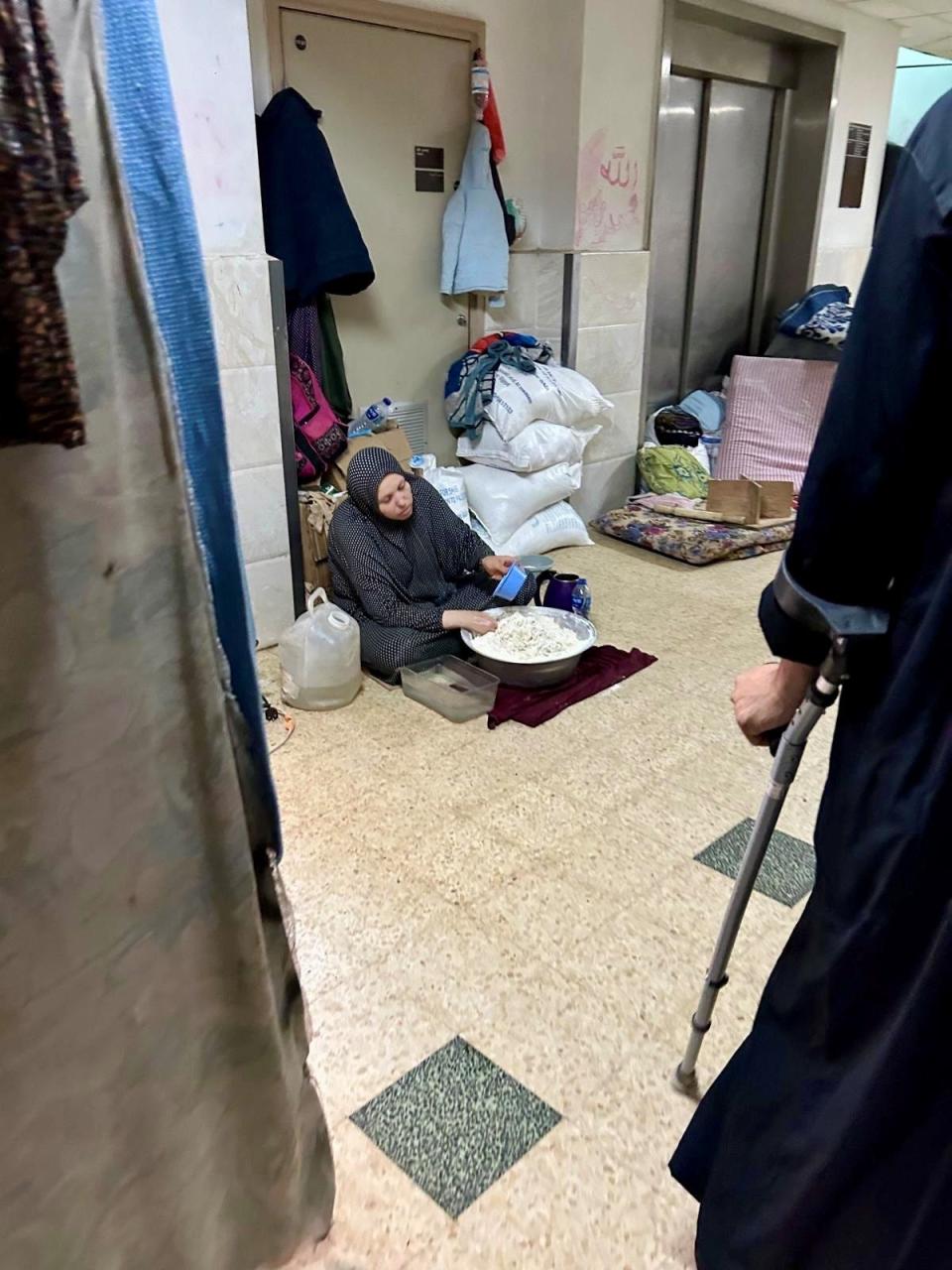 In Gaza, where only one-quarter of hospitals remain operational amid ongoing fighting, the European Hospital has become a shelter for families who have nowhere else to go, said Dr. Ammar Ghanem, 54, of West Bloomfield, who traveled to the region May 1 to provide medical relief. By some estimates as many as 30,000 people are living in and around the hospital.