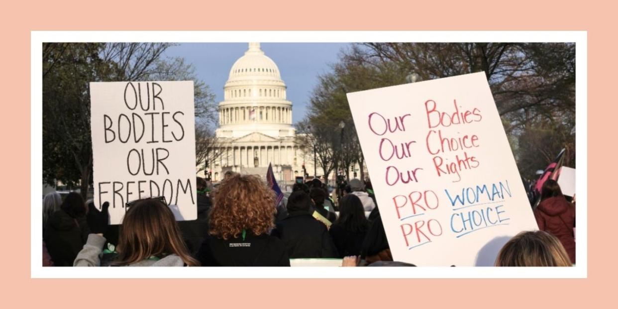 Protest outside Supreme Court March 26, 2024