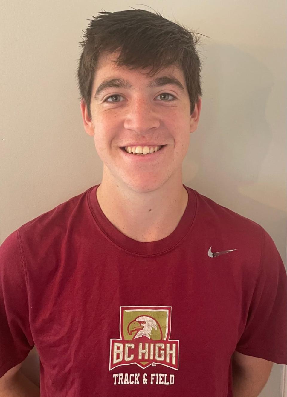 Chris Larnard of BC High has been named to The Patriot Ledger/Enterprise All-Scholastic Boys Outdoor Track & Field Team.