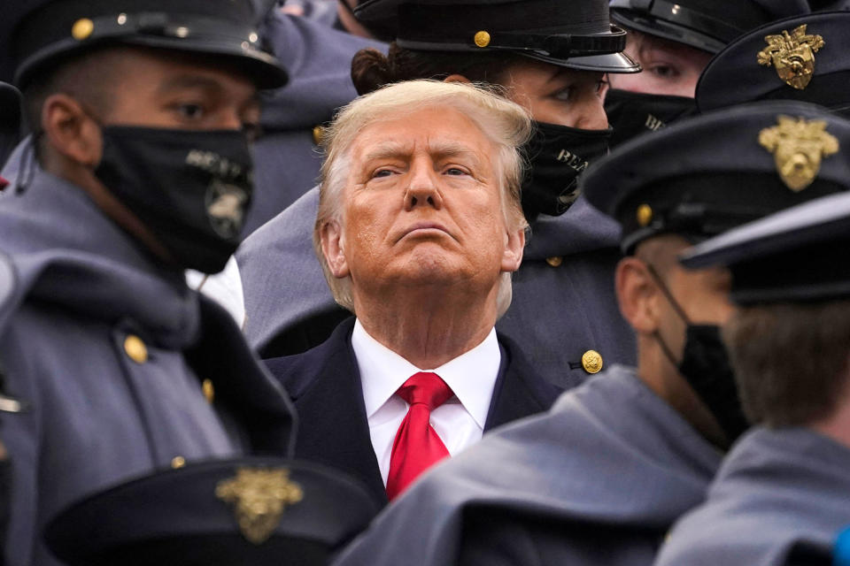 Donald Trump West Point (Andrew Harnik / AP file)